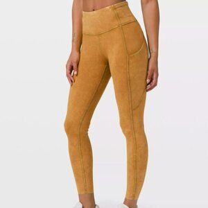 Fast and Free High-Rise Tight 25" *Ice Dye Size 6